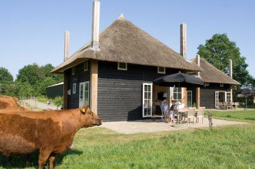 Hooiberghutten op Boerderiij